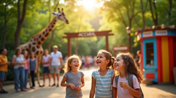 Quel zoo visiter près de Paris avec des enfants ?